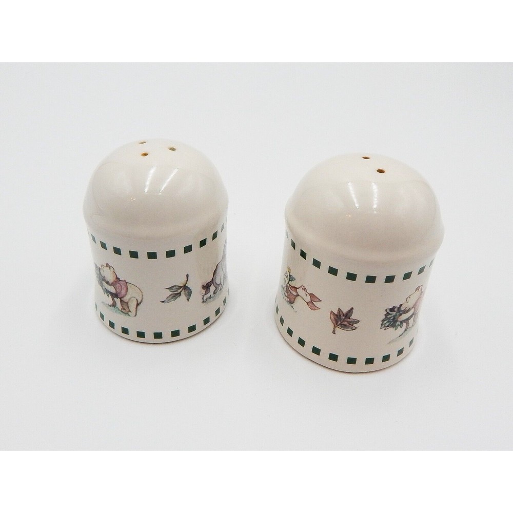 Disney Winnie The Pooh Salt And Pepper Shakers Tigger Eeyore Piglet
